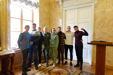 Участники проекта «Спасибо, братцы!» посетили СПбГУ